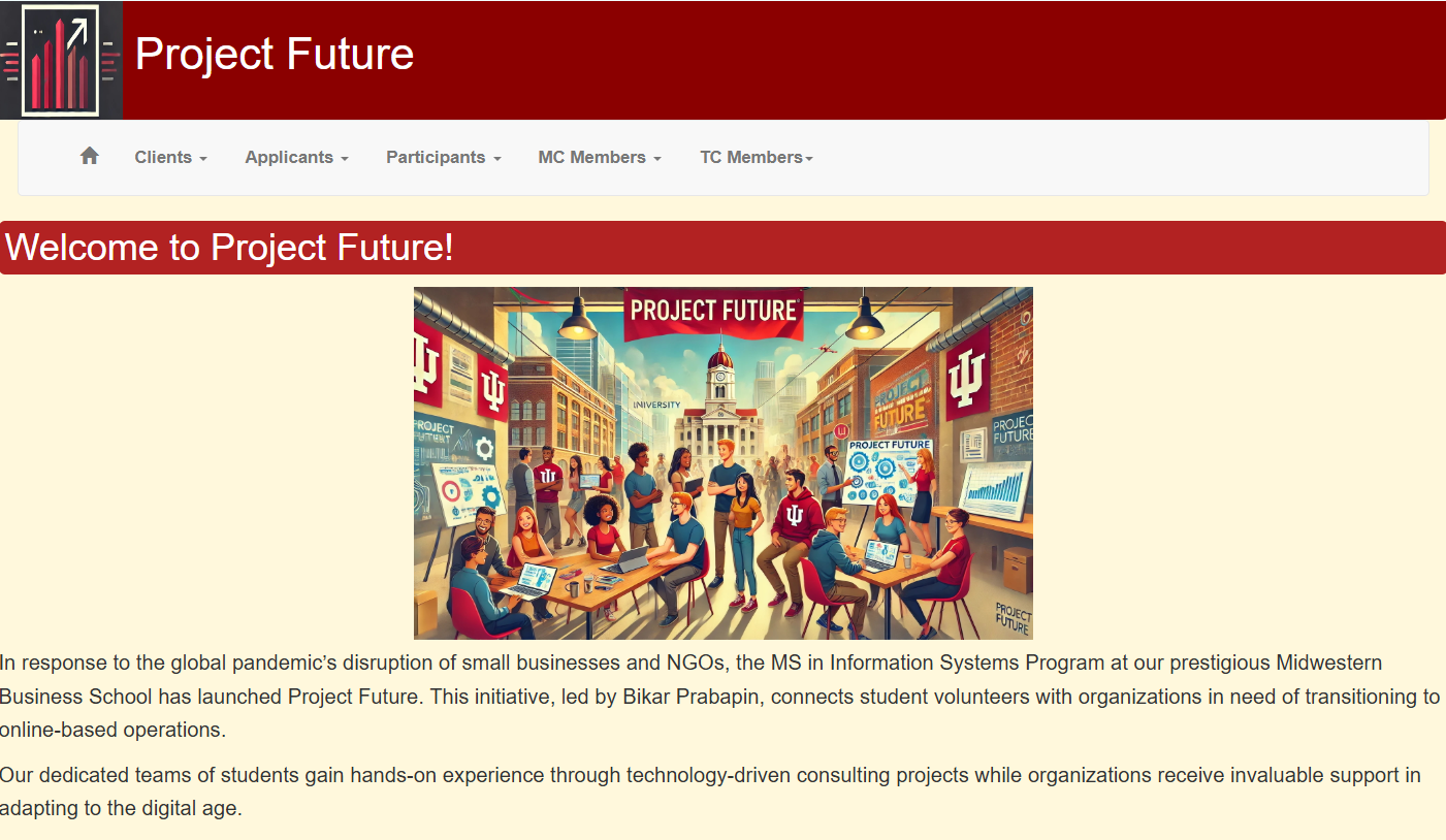 Project Future Interface Prototype